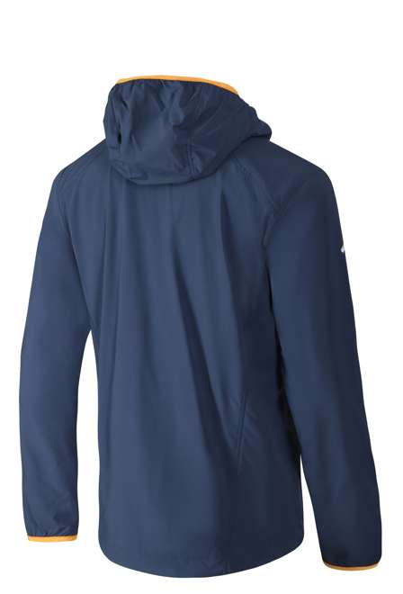 Fotogalerie Pánská outdoorová bunda DRU LIGHT navy/mango