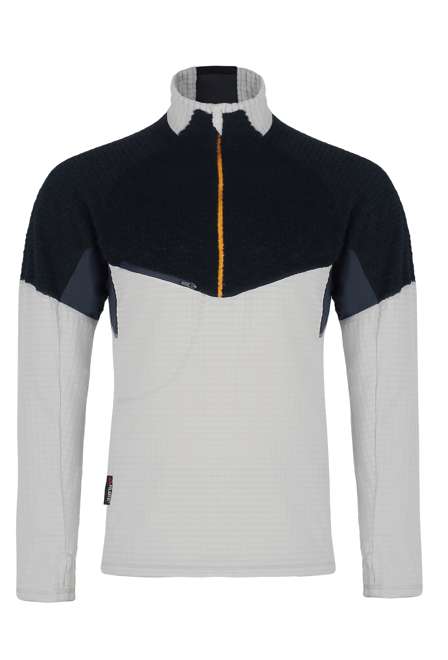 Fotogalerie Pánský pullover  DRAGON PULLOVER grey/black