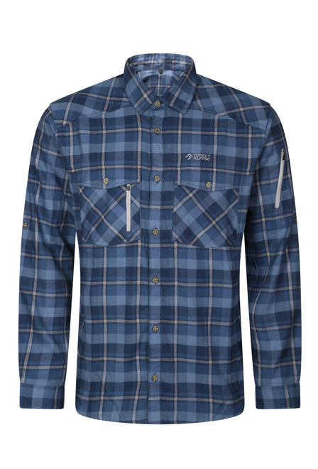 Fotogalerie Pánská košile DAWSON navy/grey