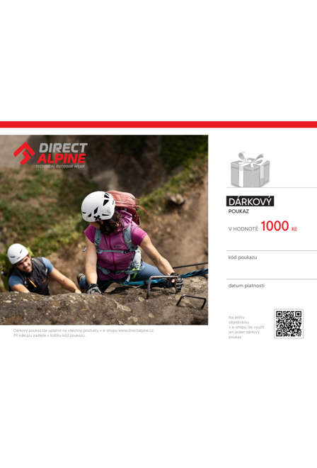 Fotogalerie Dárkový poukaz 1000 CZK