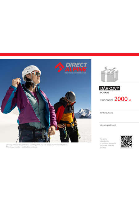 Fotogalerie Dárkový poukaz 2000 CZK